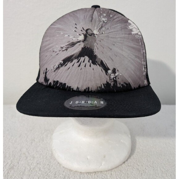 Air Jordan Jumpman Rare Snapback Hat Mesh Net Foam Vintage Trucker 655847-010